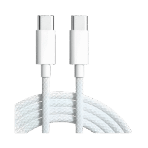 Cable Apple Certificado - USB C a USB C - 1 Metro Mallado