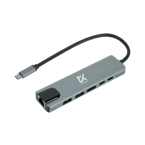 Adaptador Multipuerto USB-C a HDMI 4K Ethernet - Teeky - 6 en 1